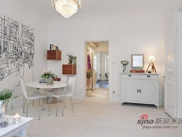 瑞典白色优雅迷人公寓45