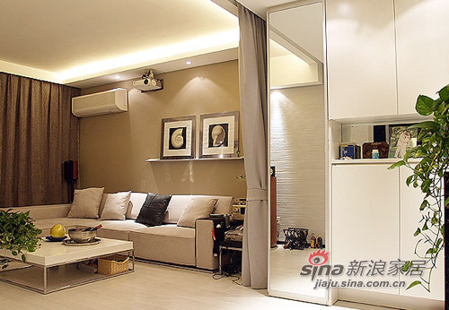 简约 二居 客厅图片来自用户2738845145在白领MM酷爱的清雅装修56的分享