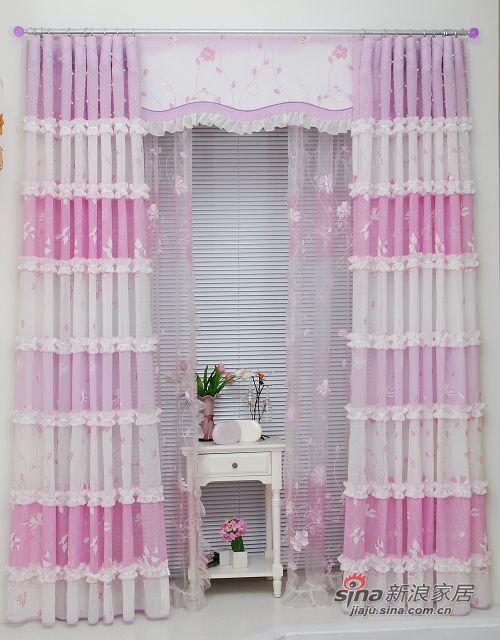 田园 二居 卧室图片来自用户2557006183在精美各式小窗帘 华丽添饰空间28的分享