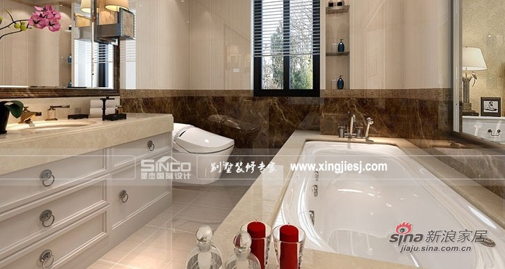 中式 公寓 卫生间图片来自用户1907659705在星杰国际设计35万装160㎡中式风格27的分享