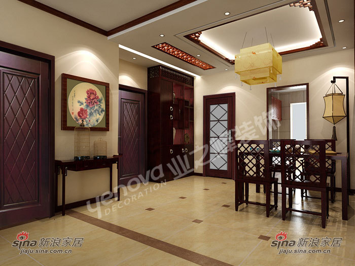 中式 三居 餐厅图片来自用户1907658205在中式韵味_中式韵味86的分享