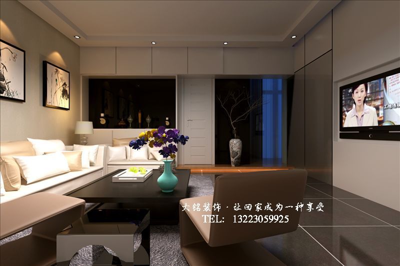 简约 一居 客厅图片来自用户2737735823在未来城雅居主题家庭装修设计52的分享
