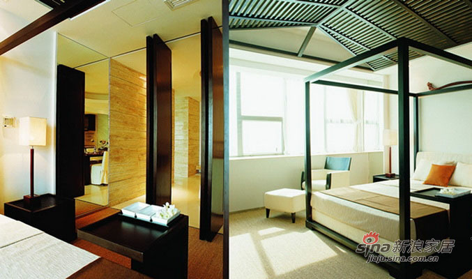 中式 四居 卧室图片来自用户1907696363在郑州新芒果和郡165平现代中式风格装修设计！94的分享