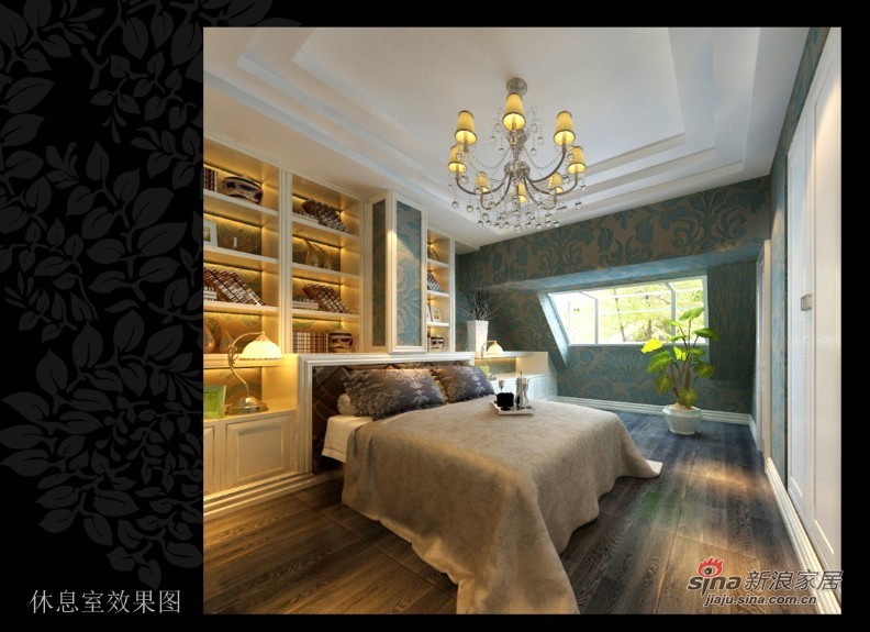 中式 别墅 卧室图片来自用户1907658205在古典复式新感觉77的分享
