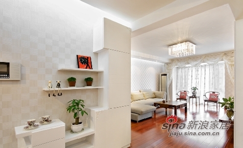 中式 四居 客厅图片来自佰辰生活装饰在9万装146平生活气息新中式67的分享
