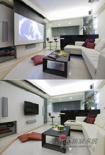 简约 一居 客厅图片来自用户2738813661在小户型简约设计显大空间21的分享