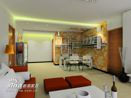 简约 二居 客厅图片来自用户2745807237在望京新城简约设计58的分享