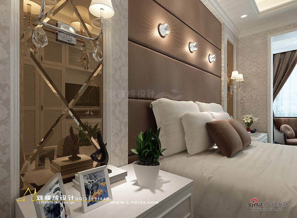 欧式 复式 卧室图片来自用户2557013183在【高清】四口之家梦之蓝250平复式楼设计85的分享