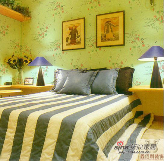 田园 四居 卧室图片来自用户2737946093在现代田园海中国际150平米82的分享