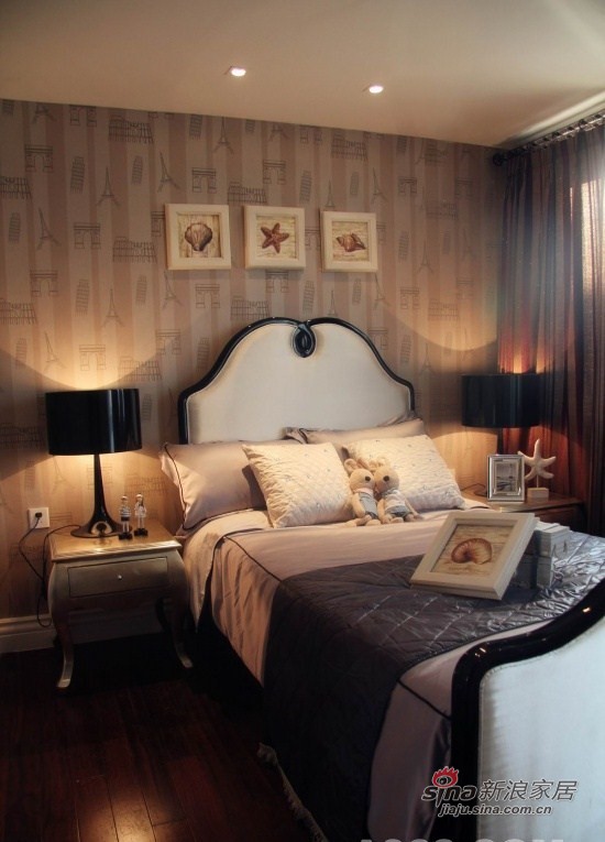 欧式 别墅 卧室图片来自用户2746953981在21万218平装欧式幸福家园56的分享