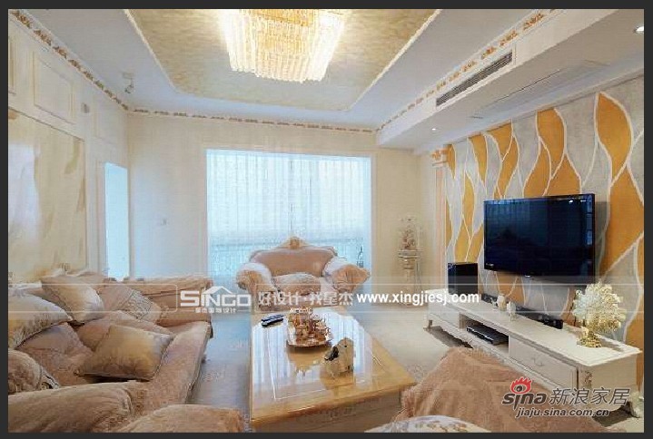 欧式 别墅 客厅图片来自用户2772873991在大气细腻的欧式风格43的分享