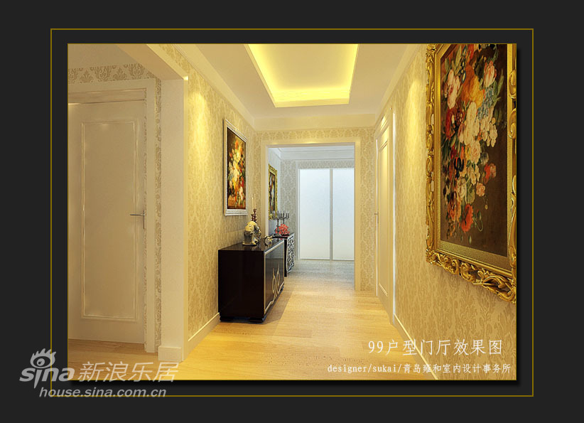 欧式 三居 客厅图片来自用户2772873991在隆昌苑家装样板间装修设计92的分享