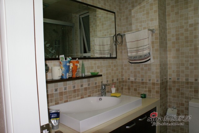 现代 公寓 卫生间图片来自用户2771250253在华江景城样板案例68的分享