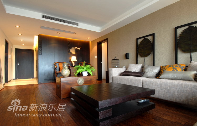 中式 二居 客厅图片来自wulijuan_16在现代中式51的分享