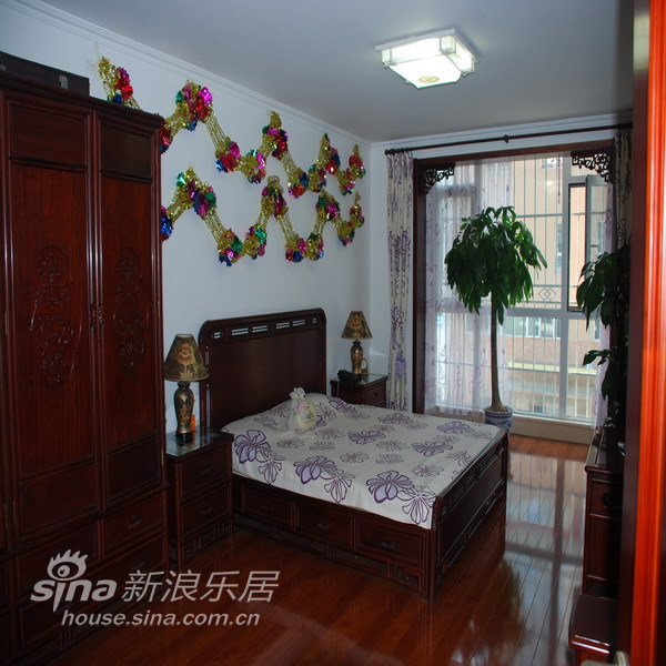 中式 复式 卧室图片来自wulijuan_16在古色中式之风15的分享