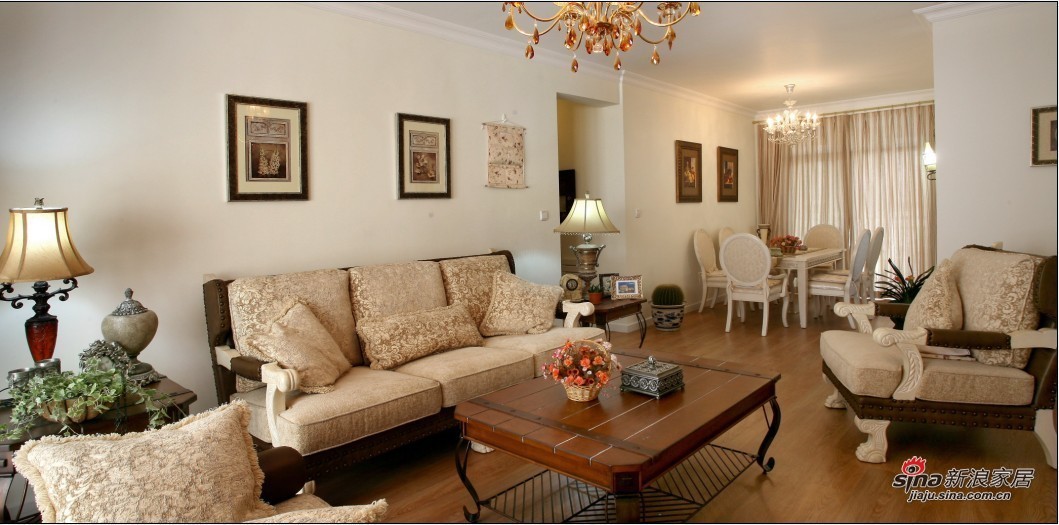 欧式 二居 客厅图片来自用户2746869241在90平老房时尚新颜美式简约style11的分享