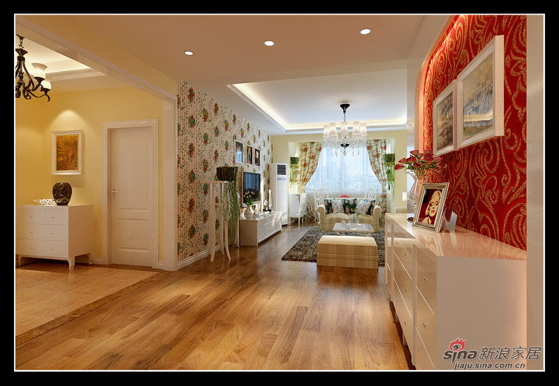 简约 二居 客厅图片来自用户2559456651在当代东湖壹号/94平简约风格/两居室装修设计77的分享