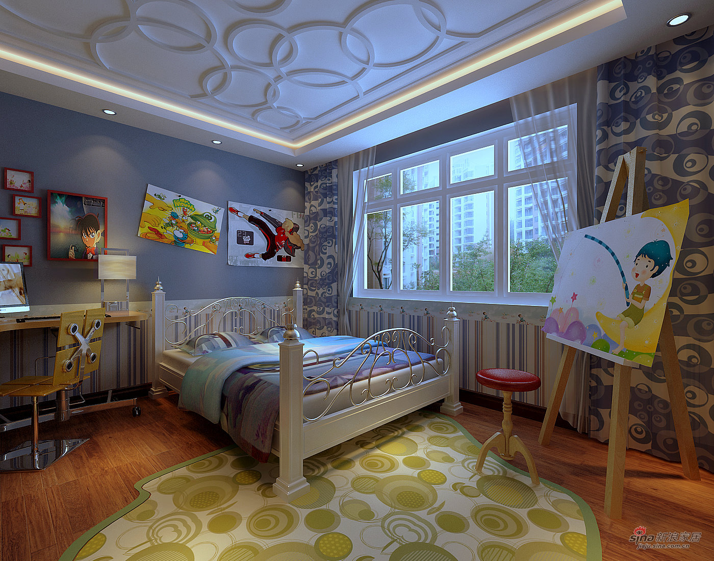 中式 别墅 儿童房图片来自用户1907658205在【高清】古典中式惬意的奢华美43的分享