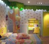 五色儿童房 充满童趣的可爱空间