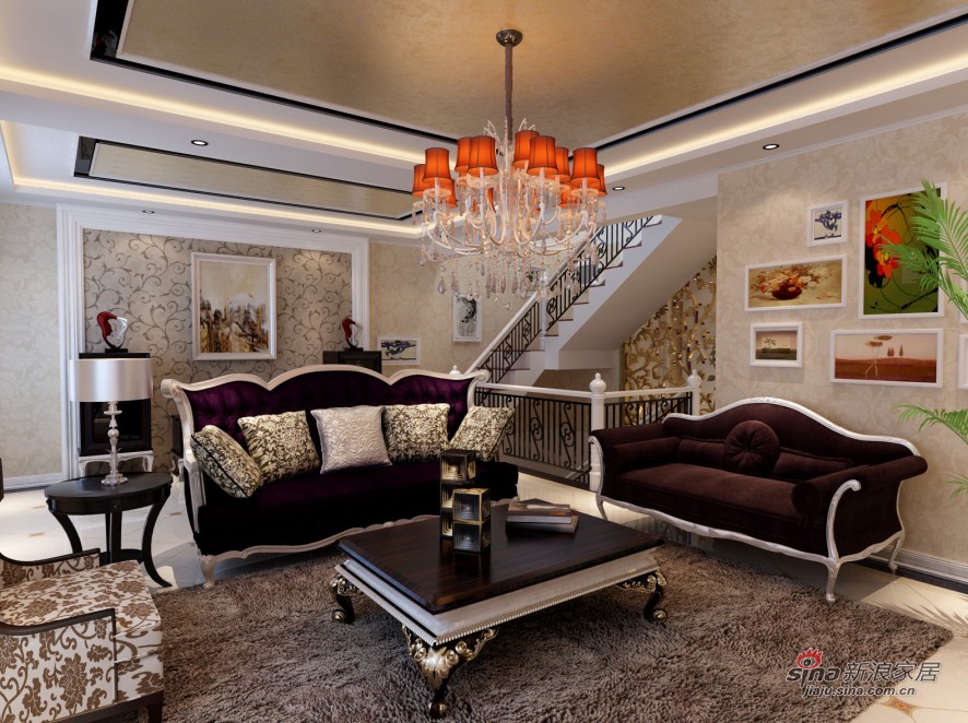 新古典 二居 客厅图片来自用户1907664341在古典低调奢华 温馨舒适之家79的分享