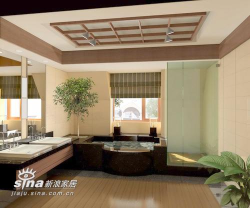 简约 其他 卫生间图片来自用户2738845145在30款温暖家居样板图 后极简主义家居风潮267的分享