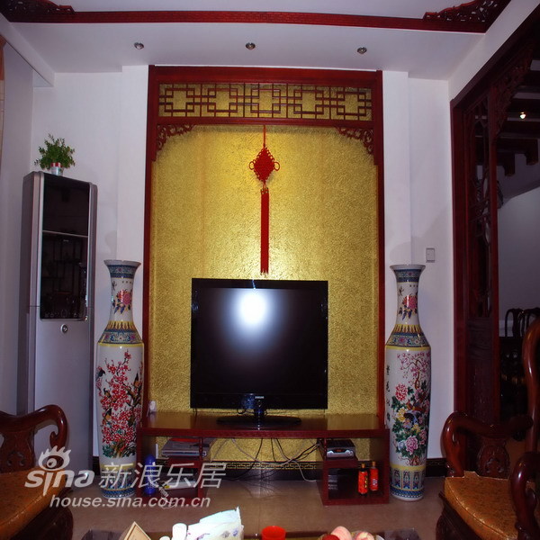 中式 复式 客厅图片来自wulijuan_16在古色中式之风15的分享