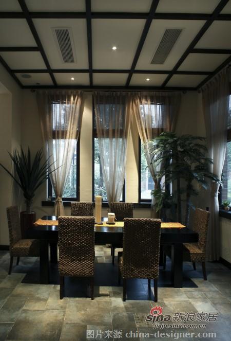 中式 别墅 餐厅图片来自用户1907661335在600平 上海观庭别墅24的分享