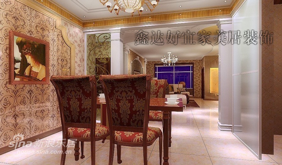 欧式 三居 客厅图片来自用户2745758987在帝景华府62的分享