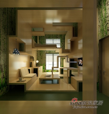 简约 一居 客厅图片来自用户2738093703在花桥青年中心公寓51的分享