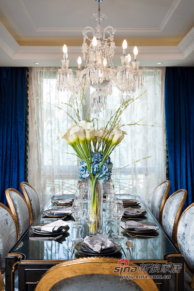 欧式 别墅 餐厅图片来自用户2557013183在高富帅的另类欧式奢华风格14的分享