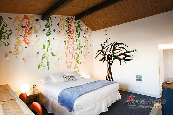 简约 二居 卧室图片来自用户2738845145在超萌的主题汽车旅馆设计23的分享