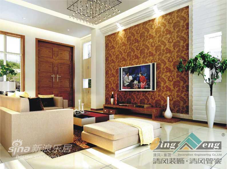 其他 别墅 客厅图片来自用户2737948467在苏州清风装饰设计师案例赏析3062的分享