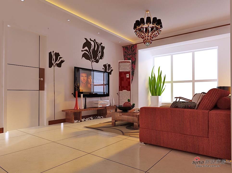 简约 二居 客厅图片来自用户2738093703在紫玉名苑41的分享