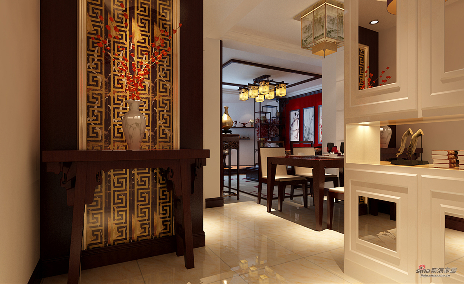 中式 四居 餐厅图片来自用户1907658205在11万打造金盏嘉园150平现代欧式四居室51的分享