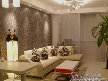 8.6万装白领86㎡简约两居15