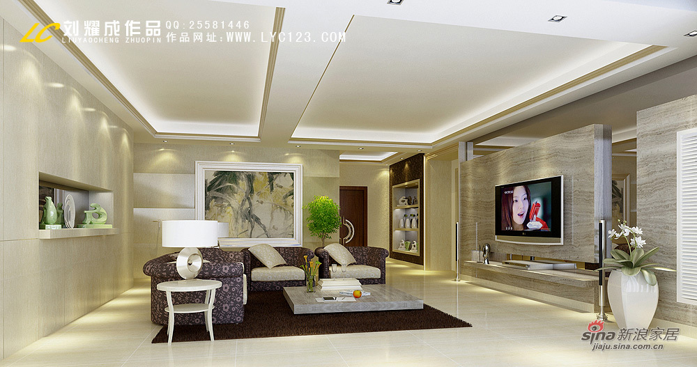 欧式 复式 客厅图片来自用户2746953981在君悦现代简欧专属别墅设计54的分享