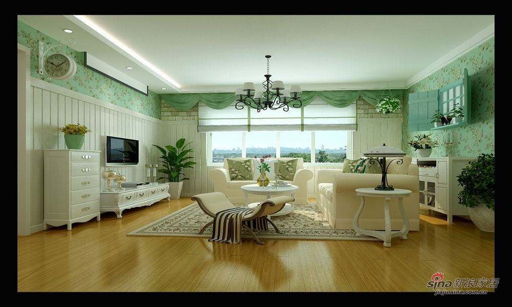 欧式 复式 客厅图片来自用户2557013183在简欧风格、两个客厅两种感觉15的分享