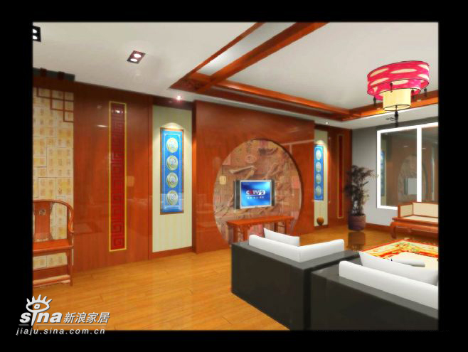 中式 四居 客厅图片来自用户2757926655在左安门19的分享