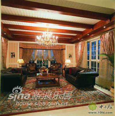 欧式 别墅 客厅图片来自用户2746869241在情迷曼哈顿42的分享