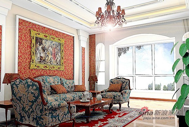 欧式 二居 客厅图片来自用户2557013183在王家滩32的分享