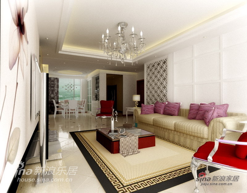 简约 一居 客厅图片来自用户2737786973在简约品质时尚空间--保利.香槟花园32的分享