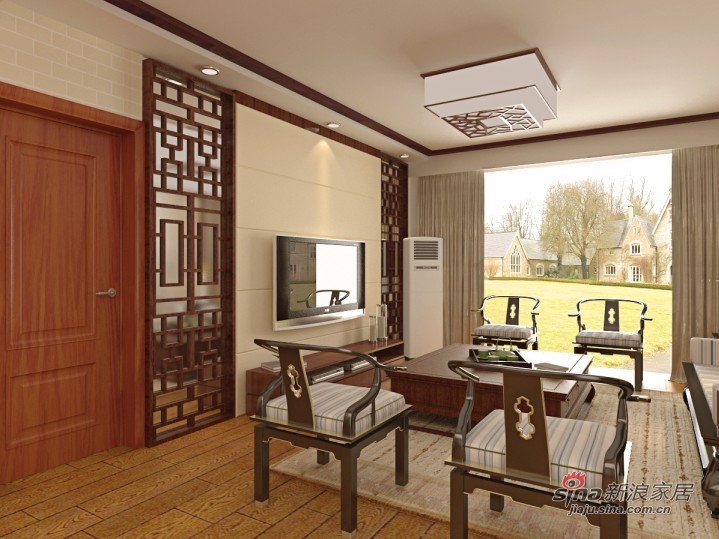 中式 三居 客厅图片来自用户1907659705在新中式14的分享