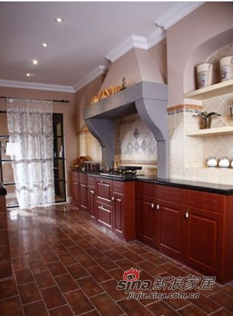 欧式 别墅 厨房图片来自用户2745758987在150平简约的奢华 低调的舒适53的分享