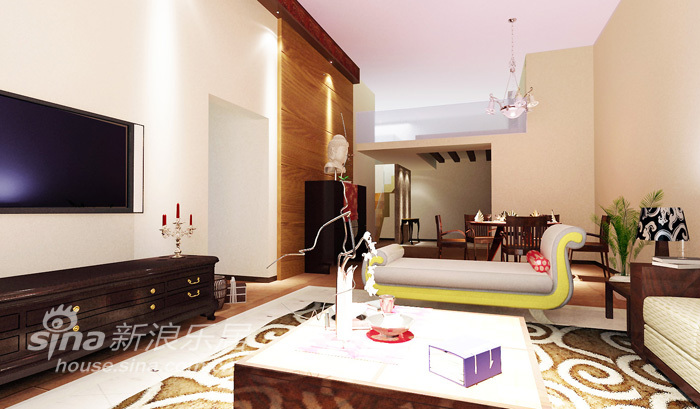 简约 一居 客厅图片来自用户2739378857在东南亚风格79的分享