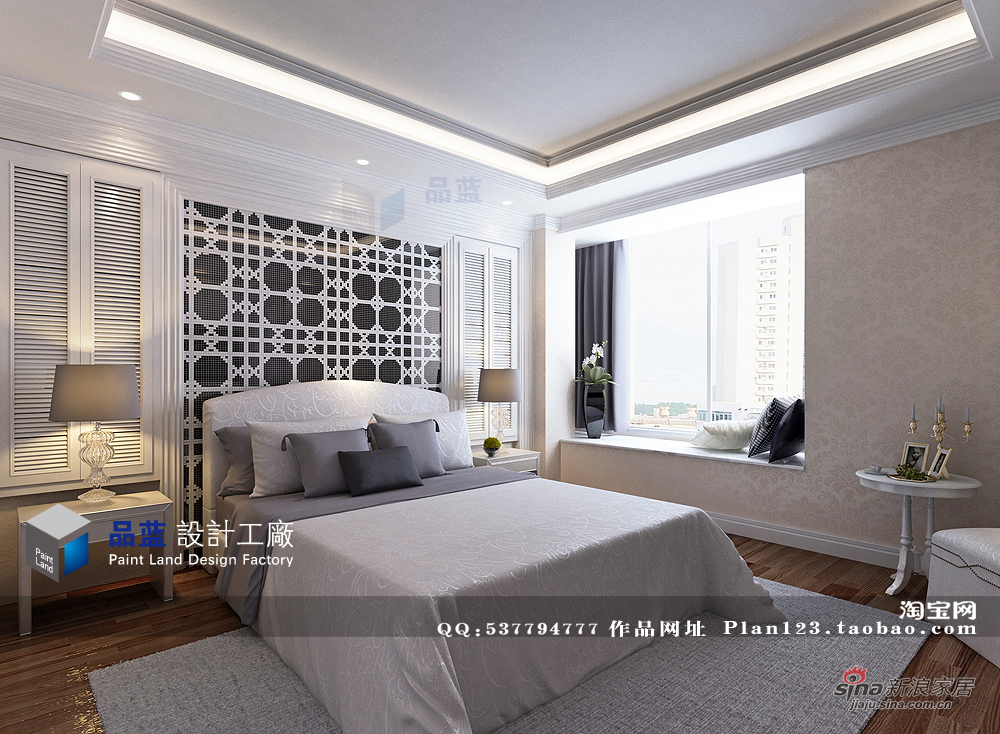 欧式 复式 卧室图片来自用户2557013183在【高清】奢侈新贵300平现代欧式设计79的分享