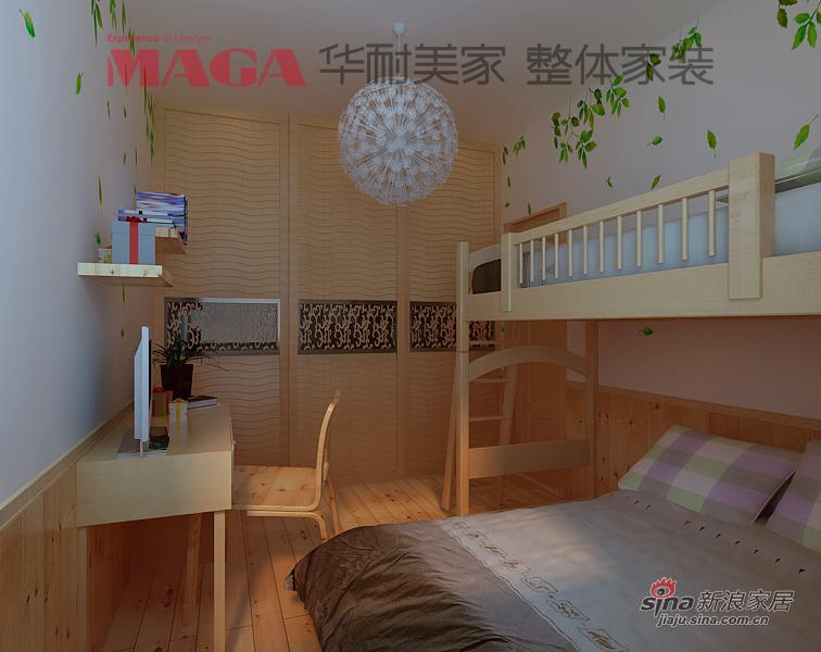 中式 二居 儿童房图片来自用户1907659705在103平东方风情两居18的分享