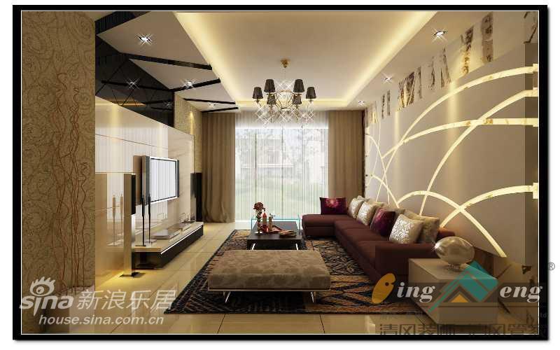 其他 别墅 客厅图片来自用户2558746857在苏州清风装饰设计师案例赏析1625的分享