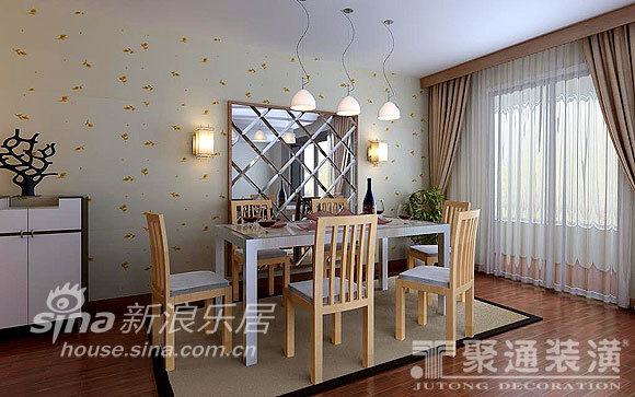 简约 别墅 餐厅图片来自用户2738829145在中海湖滨一号82的分享