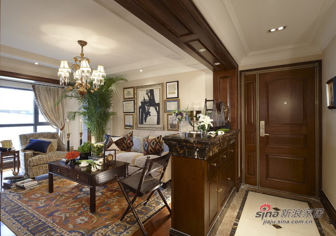 混搭 三居 客厅图片来自用户1907691673在8万元成功打造120平新古典主义风73的分享
