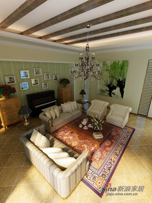 简约 一居 客厅图片来自用户2738820801在程晖 舒适浪漫木质感别墅95的分享
